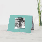 We houden van je mama Cartoon Family Happy Moederd Kaart (Achterkant)