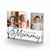 We houden van je mama drie Kinder foto's (Rechts)