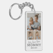 We houden van je mama foto sleutelhanger (Voorkant Links)