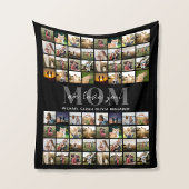 We houden van je Mama Gepersonaliseerde 64 Fotocol Fleece Deken