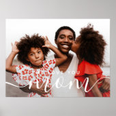 We houden van je mama Modern Classic foto Poster (Voorkant)