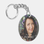 We houden van je mama Modern Classic Foto Sleutelhanger (Voorkant Links)