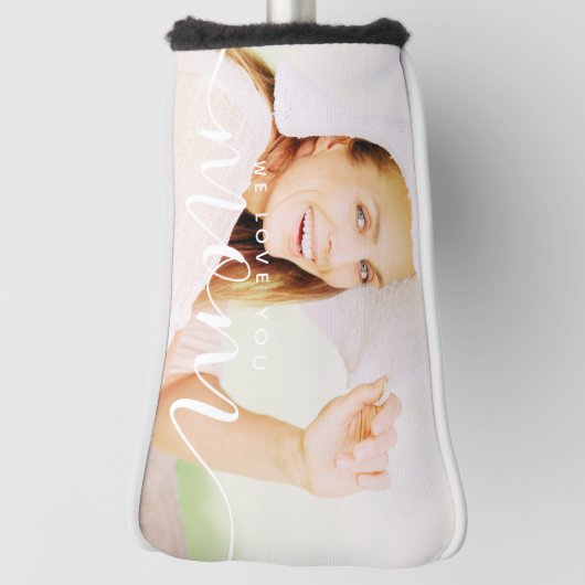 We houden van je mama Modern Classic Golfheadcover (Draai 90)