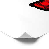 We houden van je met Hugs en Kisses Poster (Hoek)