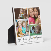 We houden van je Mimi | Grootkinderen 4 Foto-colla Fotoplaat (Voorkant)