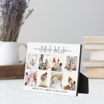 We houden van je, Mimi Plaque Fotoplaat<br><div class="desc">Geef deze gepersonaliseerde fotoplaque als een geweldig cadeau!</div>