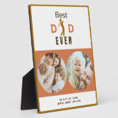 We houden van je moderne beste vader op vaderdag f fotoplaat (Zijkant)