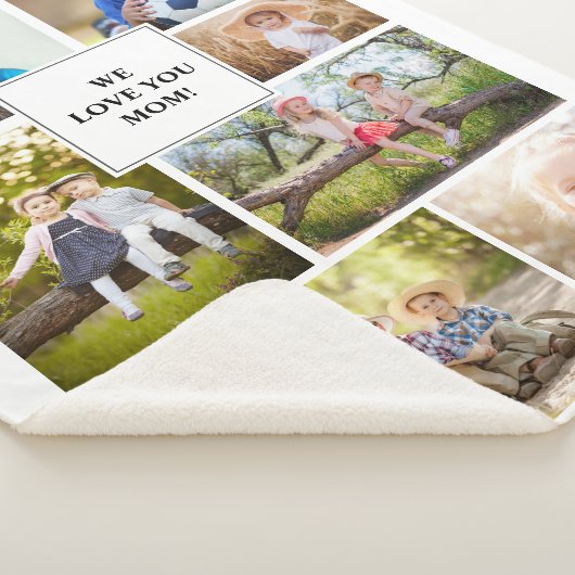 We houden van je moeder 7 Foto's Sherpa Deken (3/4)