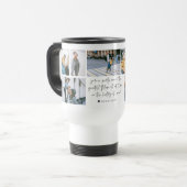 We houden van je moeder | Modern 6 Foto-collage Reisbeker (Voorkant links)