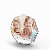 We houden van je moeder Names Script Heart Photo O Fotoblokken (Rechts)