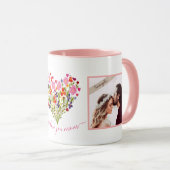 "We houden van je moeder" Persoonlijke foto Lovely Mok (Voorkant rechts)