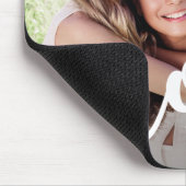 We houden van je moeder | Uw foto met witte typogr Muismat (Hoek)