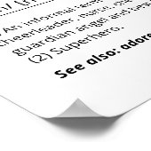 We houden van je Mom Definition Poster Moederdag G (Hoek)