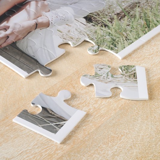 WE HOUDEN VAN JE MOM Modern Family Photo Collage Legpuzzel (Zijkant)