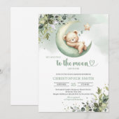 We houden van je naar de maan en terug genderneutr kaart (Voorkant / Achterkant)