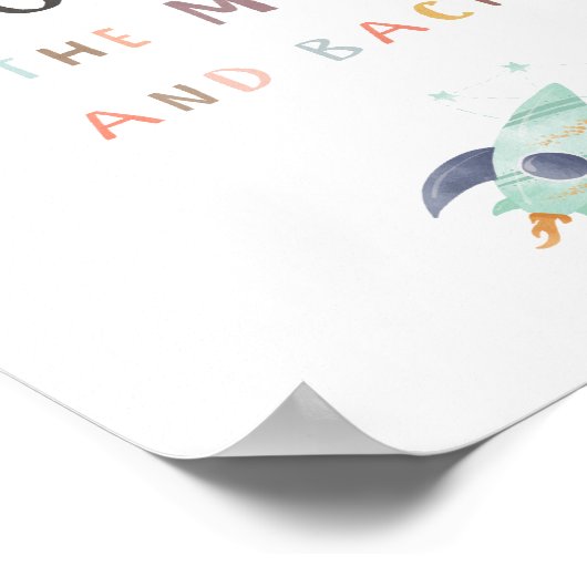 We houden van je naar het Poster van de maan en he (Hoek)