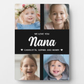 We houden van je Nana Family Keepsake Fotocollage Fotoplaat (voorkant)