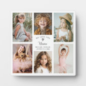 We houden van je Nana Keepsake Fotocollage Fotoplaat (Voorkant)