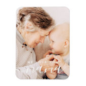 We houden van je Nana Modern Classic Foto Magneet (Verticaal)