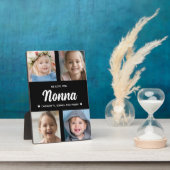 We houden van je Nonna Family Keepsake Fotocollage Fotoplaat (Zijkant)