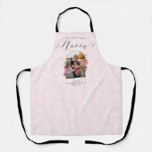 We houden van je nonna Floral foto Keepomwille Pin Schort (Voorkant)