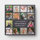 We houden van je Oma 14 Photo Collage Krijtbord Fotoplaat (Voorkant)