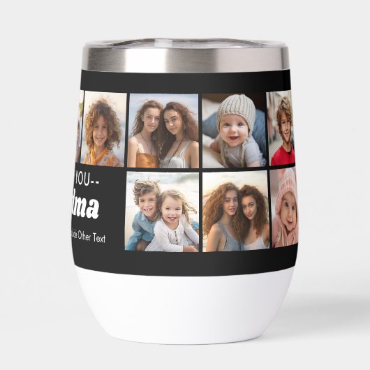 We houden van je oma - 15 fotocollage (Achterkant)