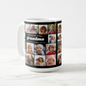 We houden van je oma - 15 fotocollage koffiemok (Voorkant links)