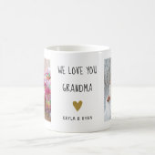 We houden van je oma 2 fotocollage koffiemok (Center)