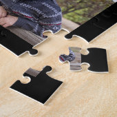 We houden van je OMA 3 Photo Collage Black Legpuzzel (Zijkant)