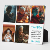 We houden van je oma 5-foto fotoplaat (Zijkant)