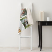 We houden van je oma 5 fotocollage gepersonaliseer sherpa deken (In situ)