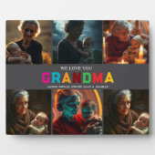 We houden van je oma Custom 6-foto Fotoplaat (Voorkant)
