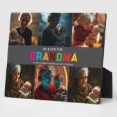 We houden van je oma Custom 6-foto Fotoplaat (Zijkant)
