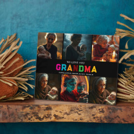 We houden van je oma Custom 6-foto Fotoplaat