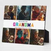 We houden van je oma Custom 6-foto Fotoplaat (Zijkant)