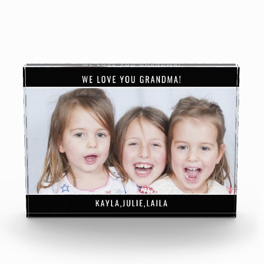 We houden van je oma familie foto (Voorkant)