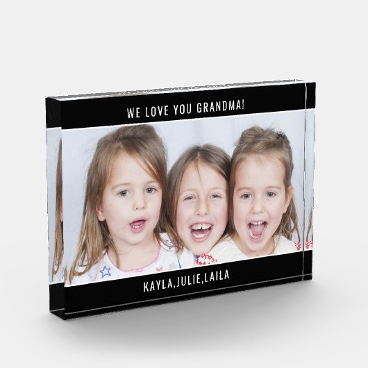 We houden van je oma familie foto (Links)