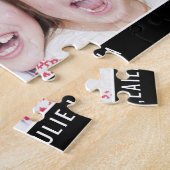 We houden van je oma familie foto legpuzzel (Zijkant)