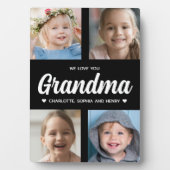 We houden van je Oma Familie Keepsake Fotocollage Fotoplaat (voorkant)