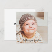 We houden van je oma foto met Typografie (Voorkant / Achterkant)
