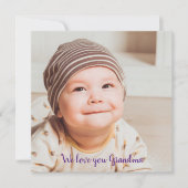 We houden van je oma foto met Typografie (Voorkant)