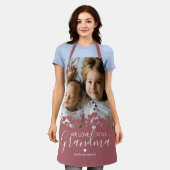 We houden van je oma foto schort (Gedragen)