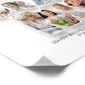 We houden van je oma fotocollage poster (Hoek)