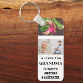 We houden van je oma fotocollage sleutelhanger (Voorkant)