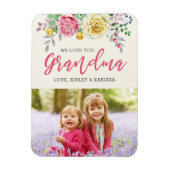 We houden van je oma | Fotomagneet Magneet (Verticaal)