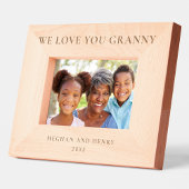 We houden van je oma gepersonaliseerde foto Lijst  Gegraveerde Lijstjes