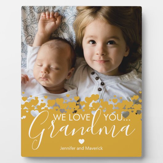 We houden van je oma Keepomwille Foto Fotoplaat (Voorkant)