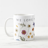 WE HOUDEN VAN JE OMA Moederdag Wildflowers Koffiemok (Links)