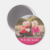 We houden van je oma Photo Magnet (Voorkant / Achterkant)